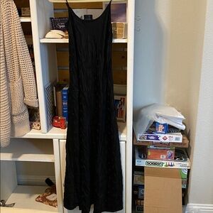 Johnny Was Black Maxi Dress